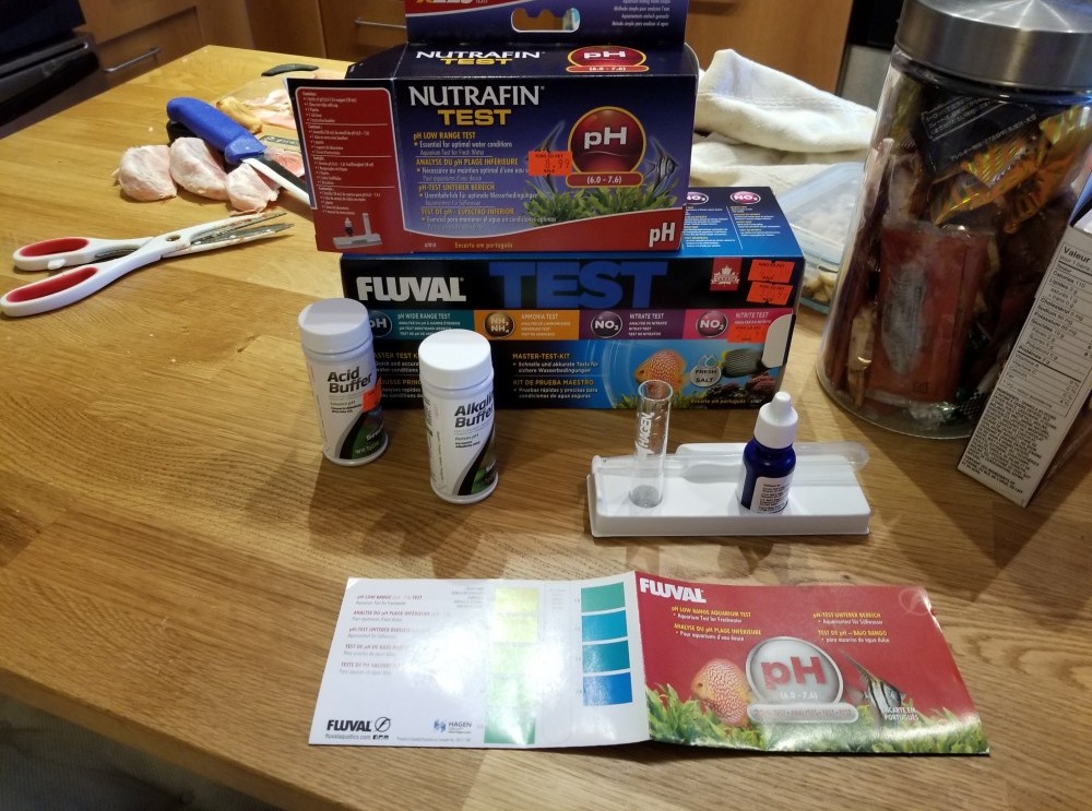 pH Test Kit in my home