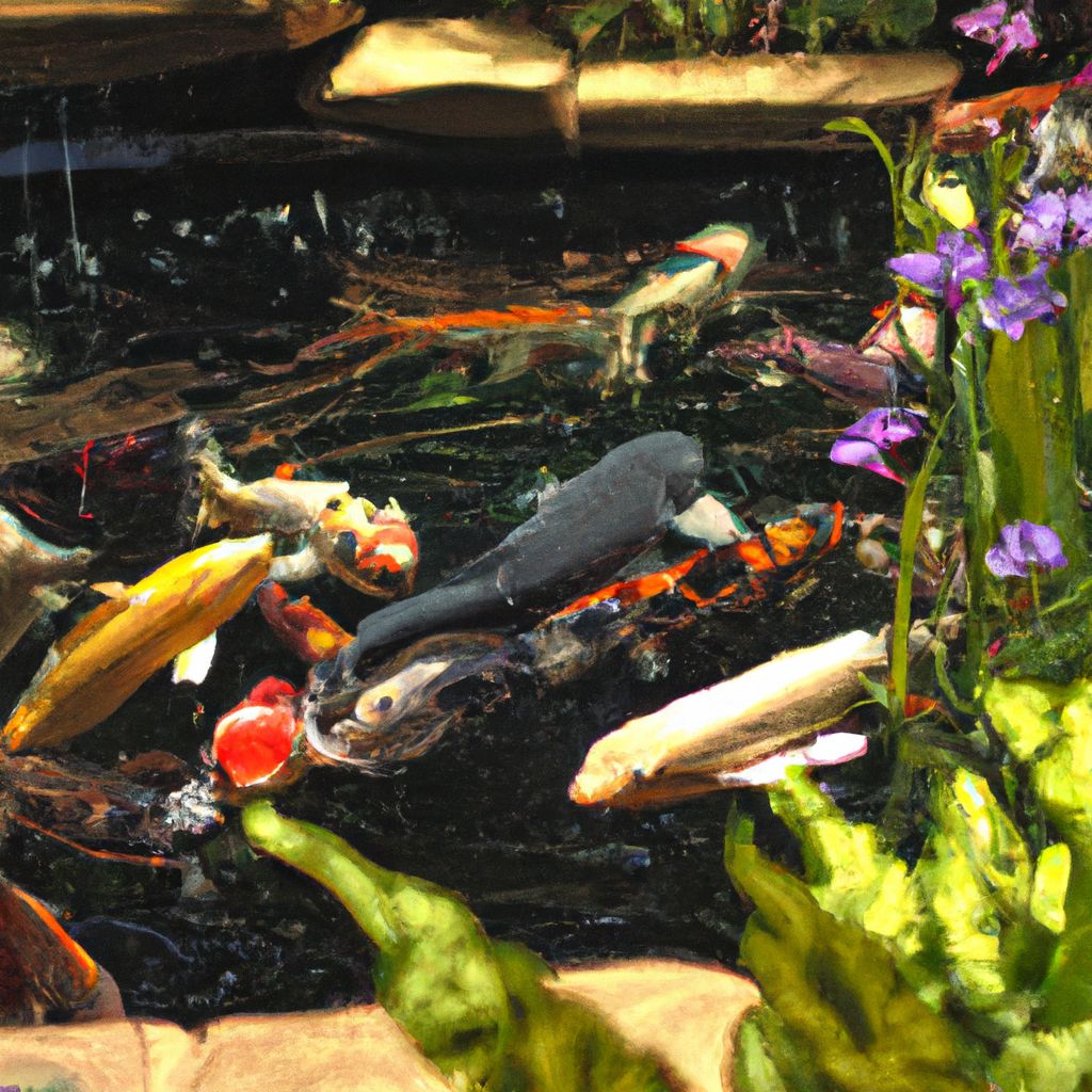 Can cichlids live with koi