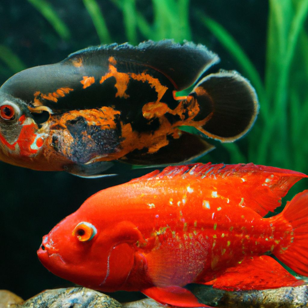 Can red devil cichlid live with oscars