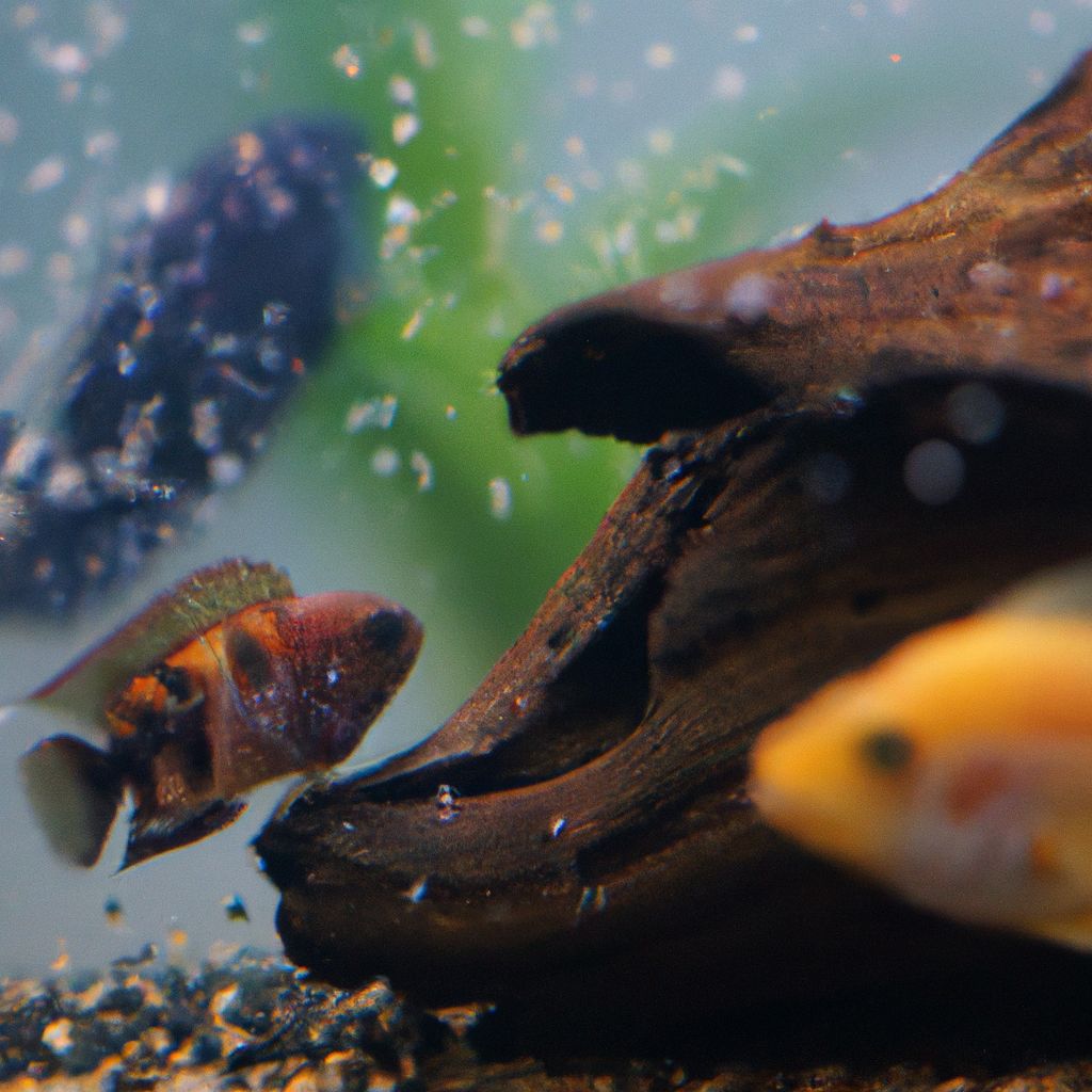 Can snails live with cichlids