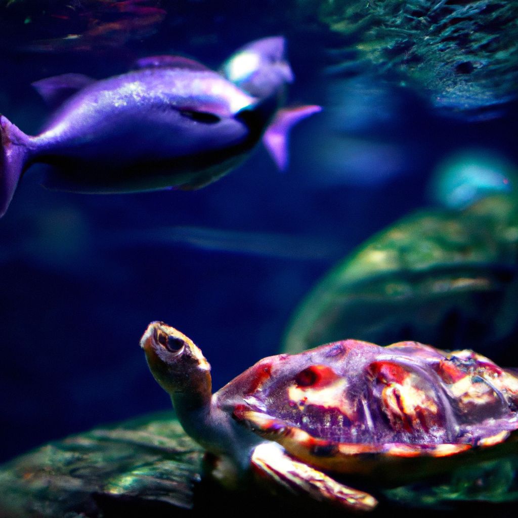 Can you put a turtle with cichlid