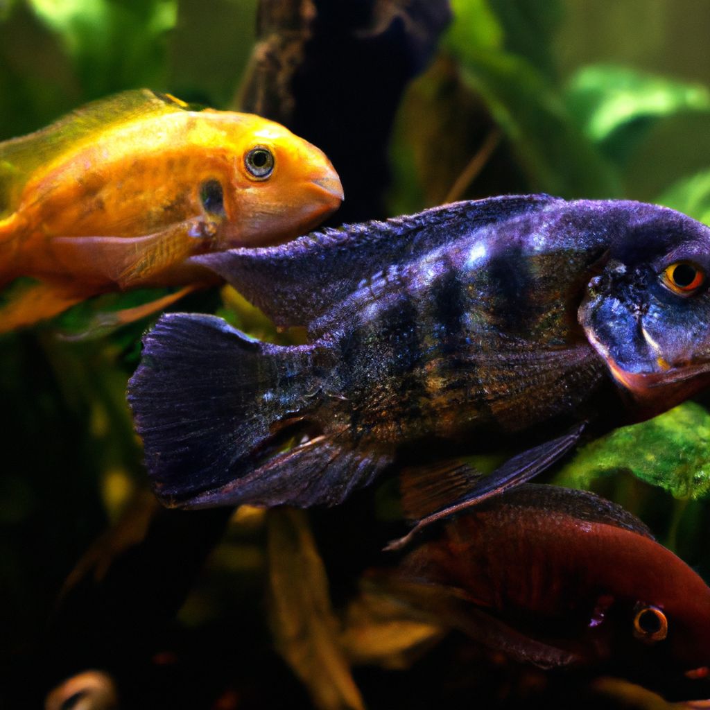 Can you put cichlids with oscars
