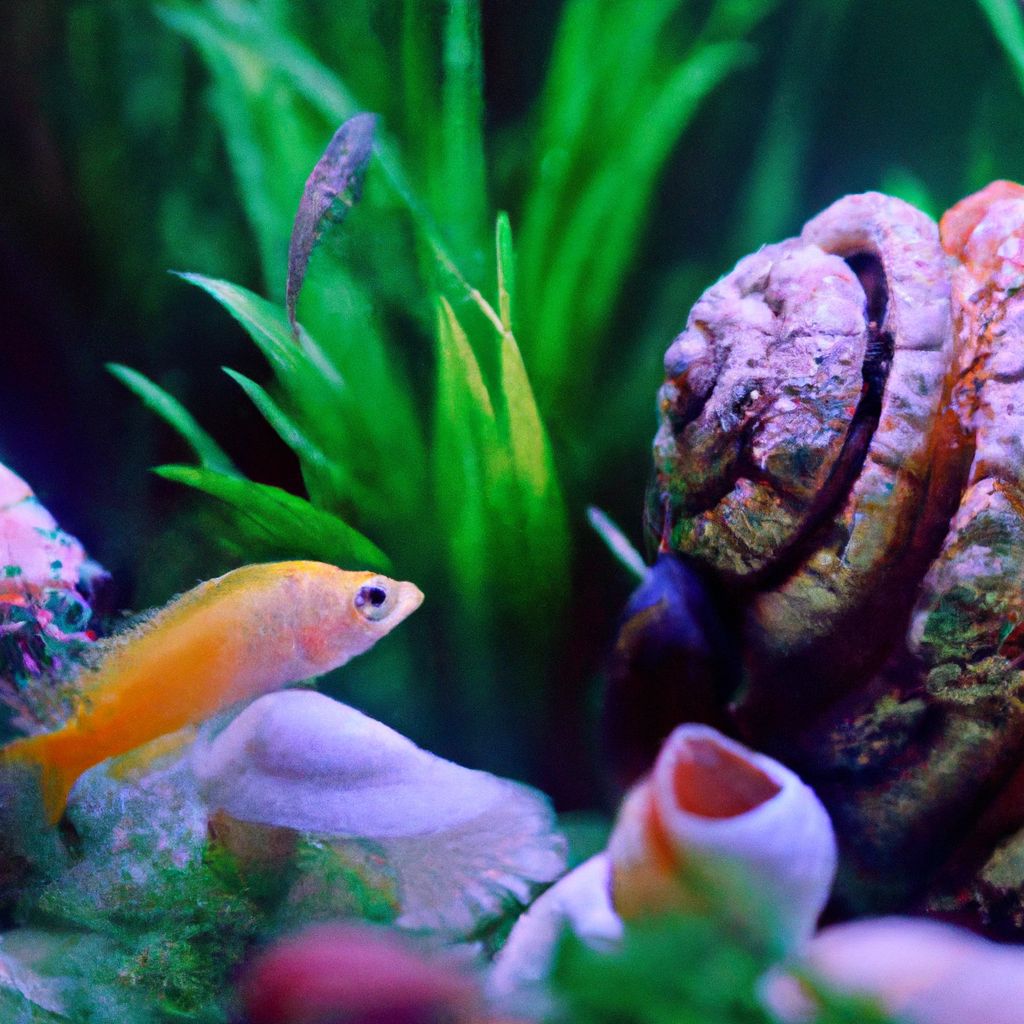 Can you put snails in with cichlids