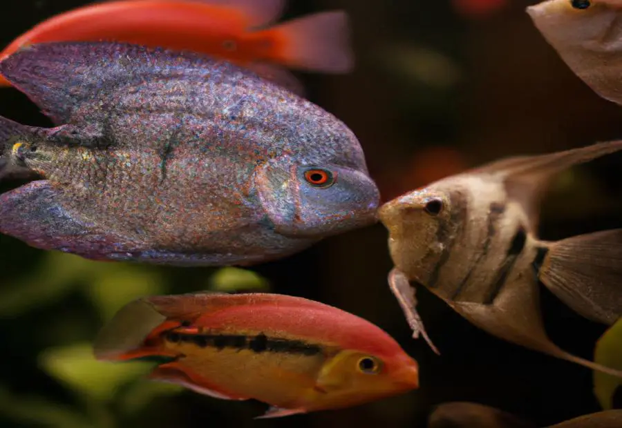 Compatibility Chart: Gourami with Common Aquarium Fish - Do gourami eat other fIsh 