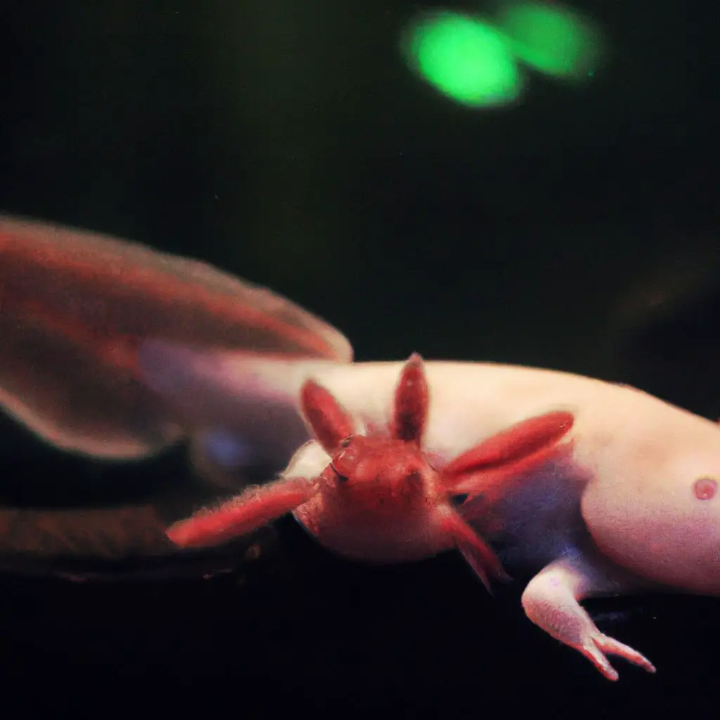 How long Do axolotls stay with their mother