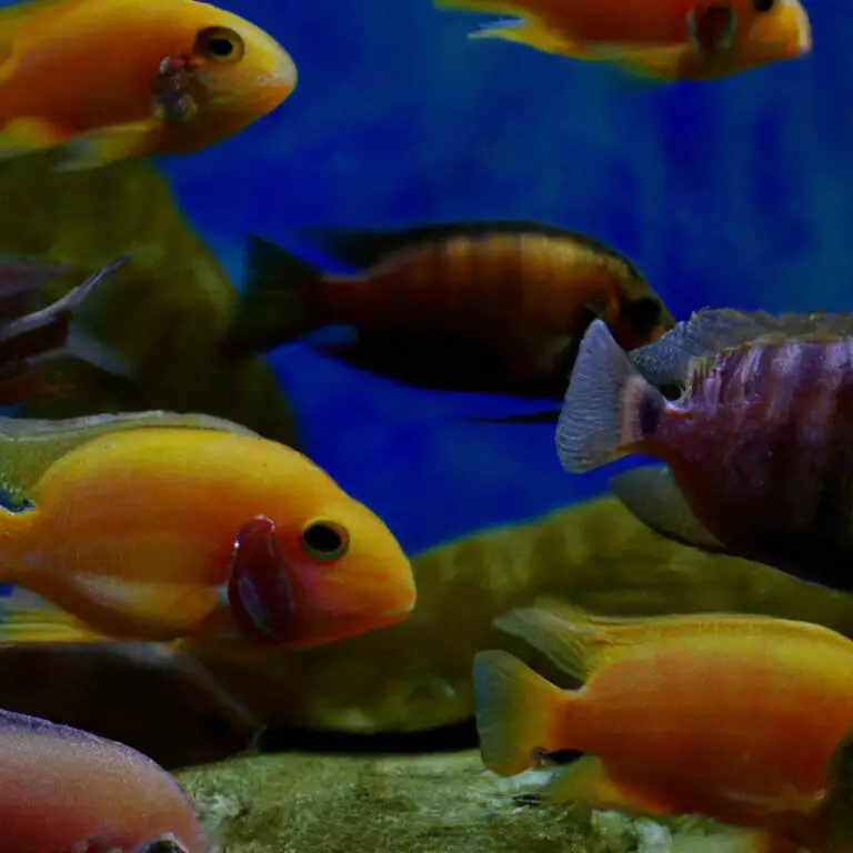 How many cichlids in a 30 gallon tank Betta Fish World