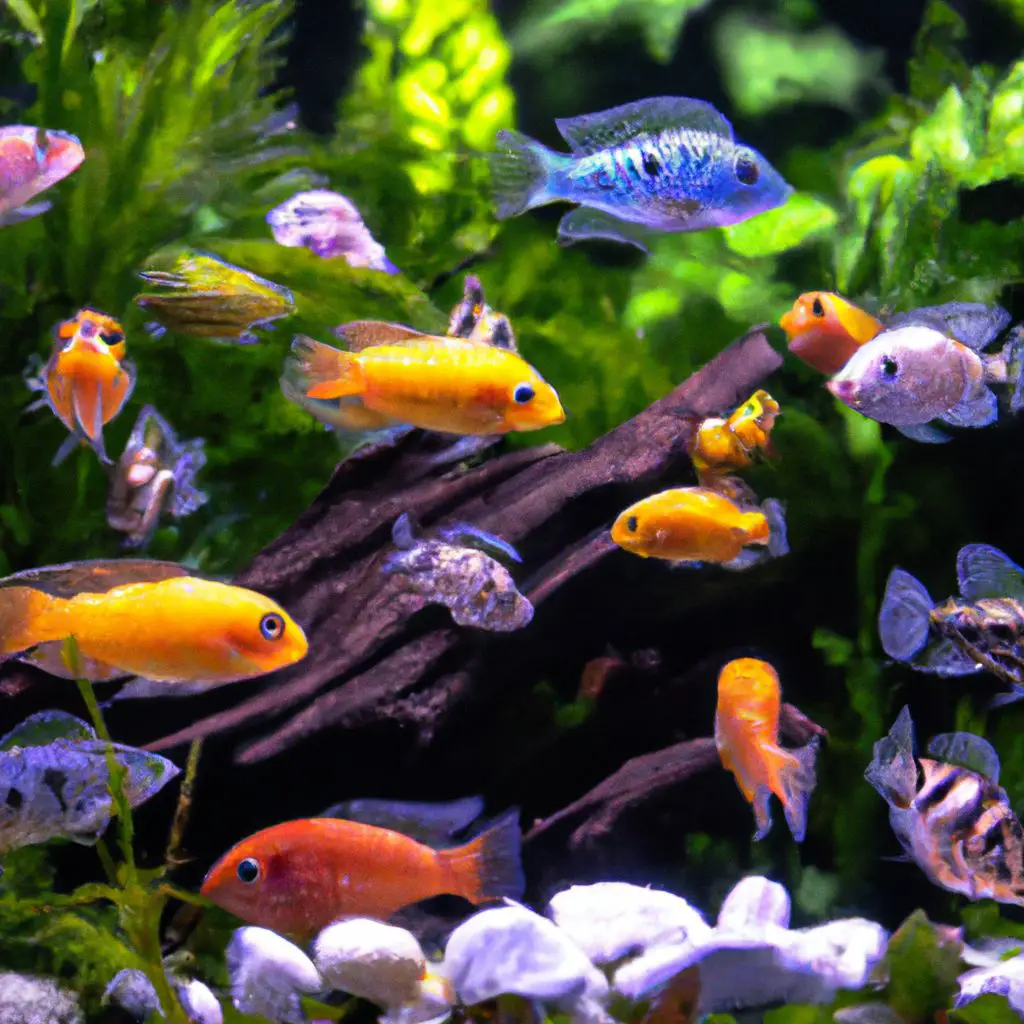 What cichlids Can live in a 20 gallon tank