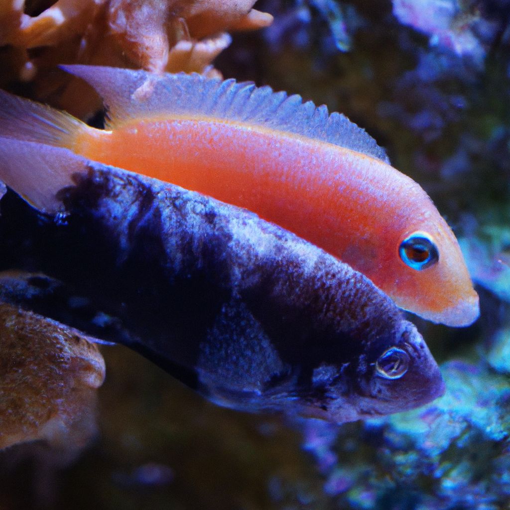 What Does it mean When cichlids lock lips