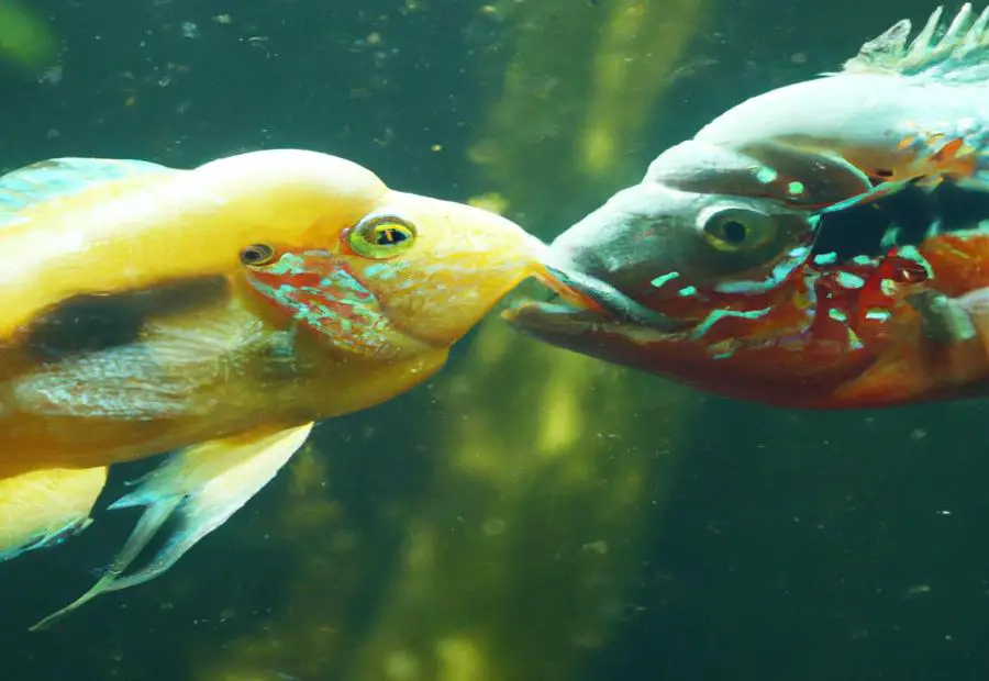 What Should You Do When Cichlids Lock Lips? - What Does it mean When cichlids lock lips 