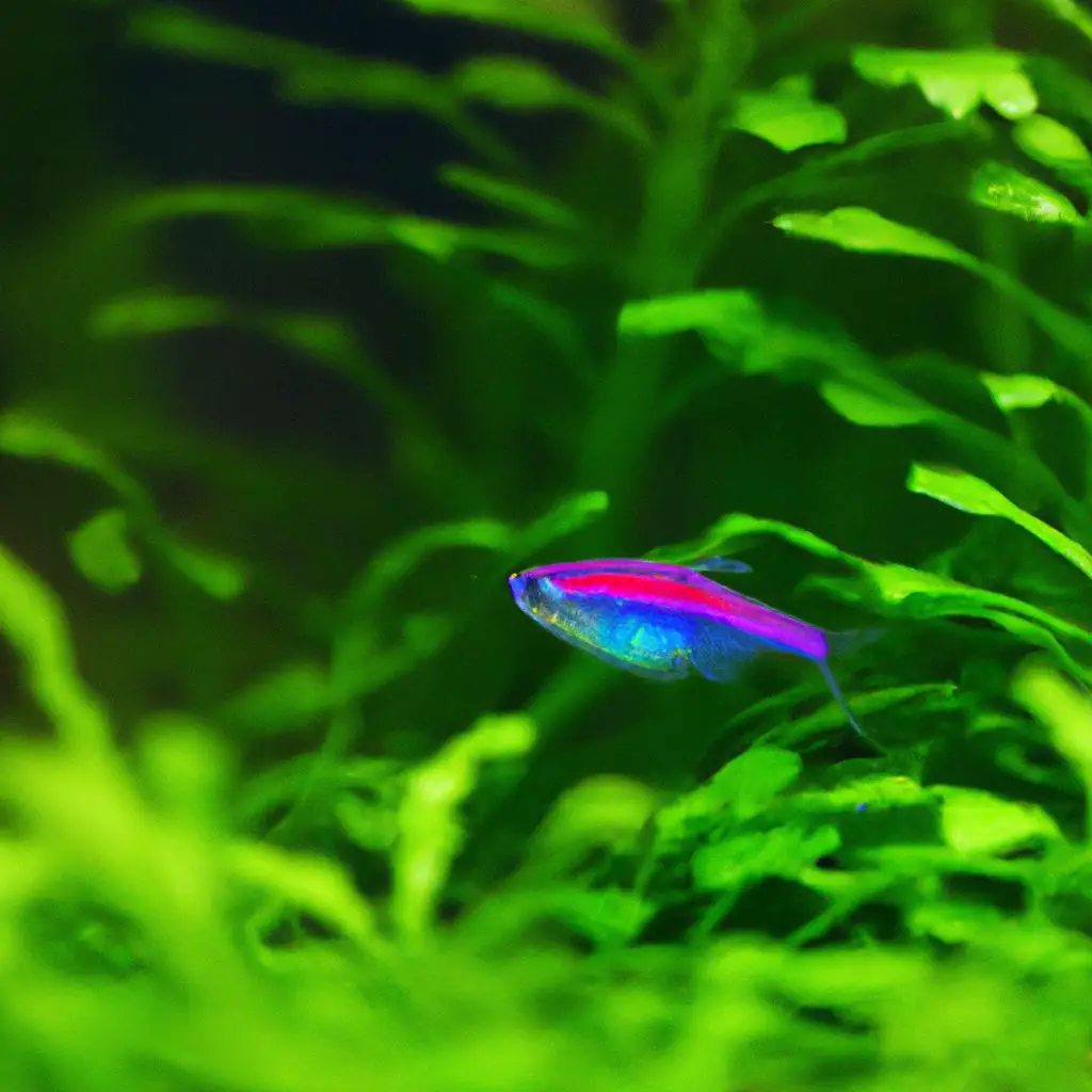 Why Cant I find my neon Tetra