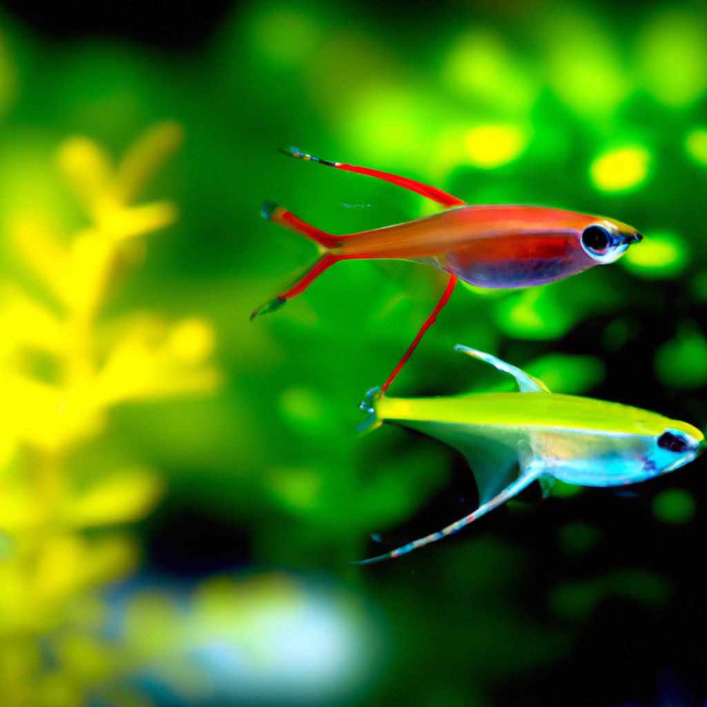 Why Do Tetras chase each other