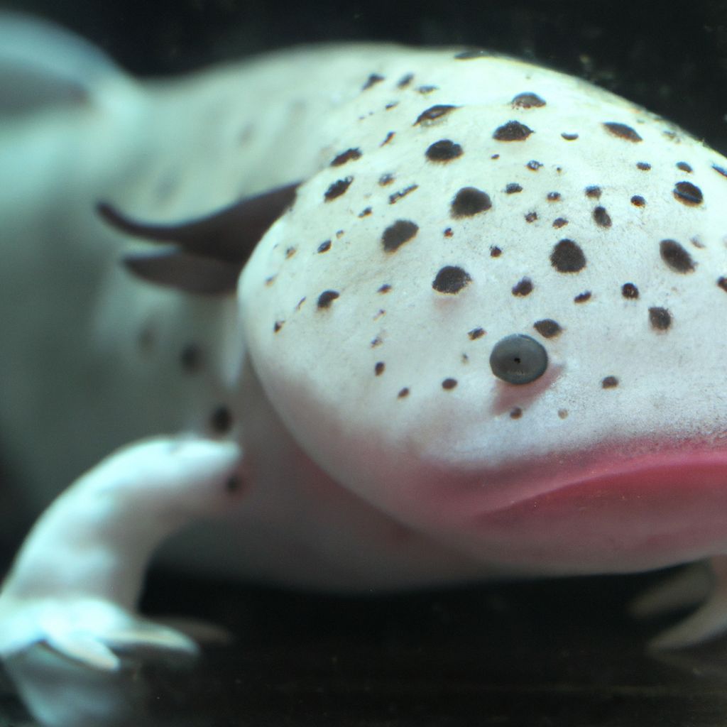 Why Does my axolotl has white spots