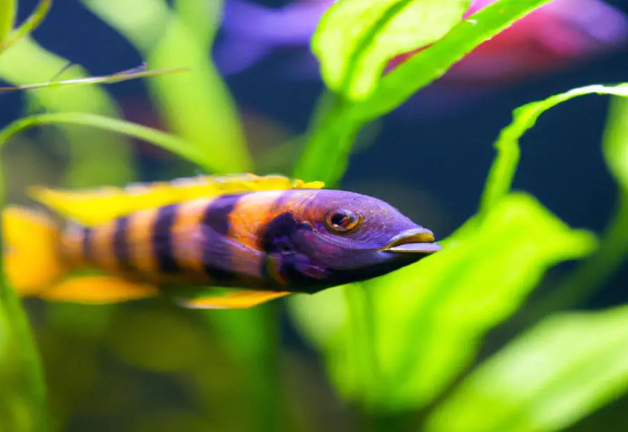 Normal Coloration of Bumblebee Cichlids - Why Does my bumblebee cichlid turn black 