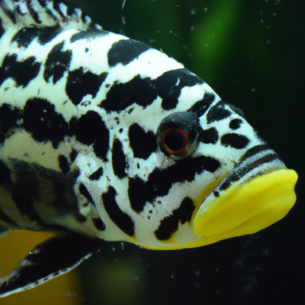 Why Does my cichlid have black spots