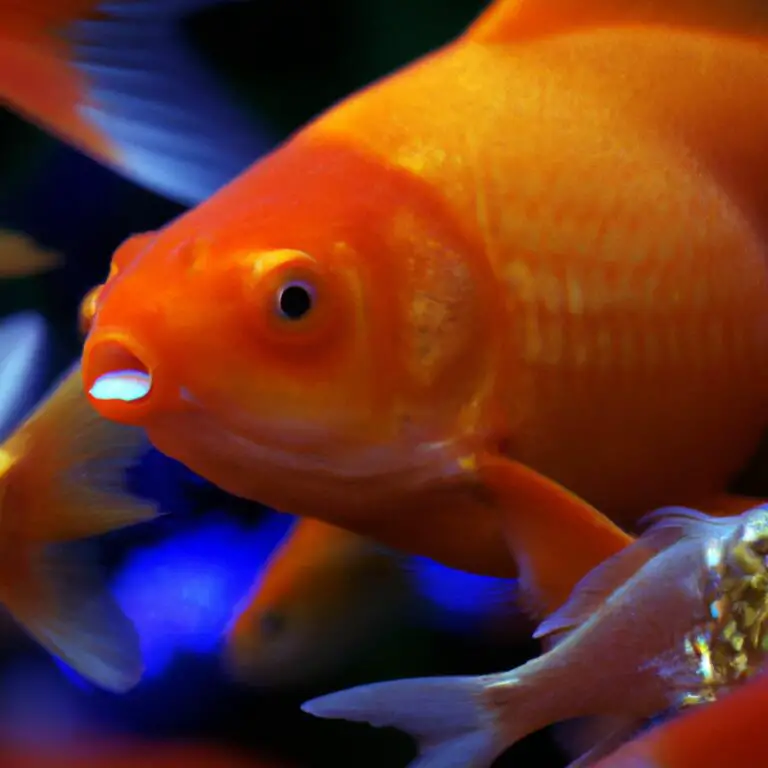 Will big goldfIsh eat little goldfIsh Betta Fish World