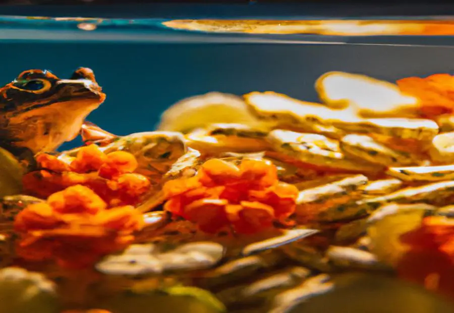 Alternatives to Feeding Goldfish to Frogs - Will frogs eat goldfIsh 
