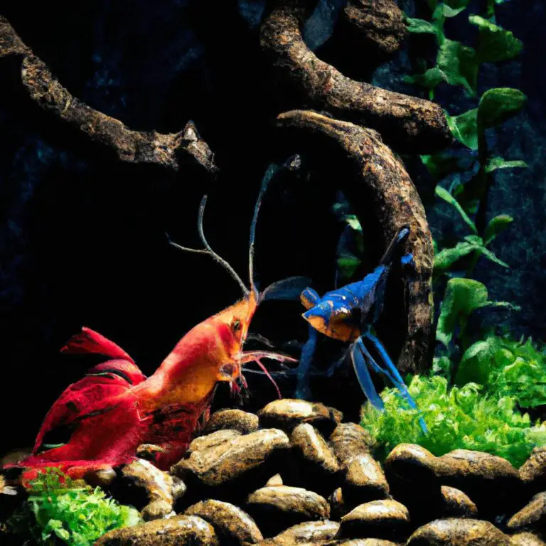 Will goldfIsh eat ghost shrimp Betta Fish World