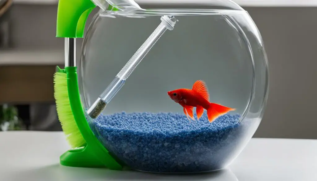 betta fish bowl cleaning accessories