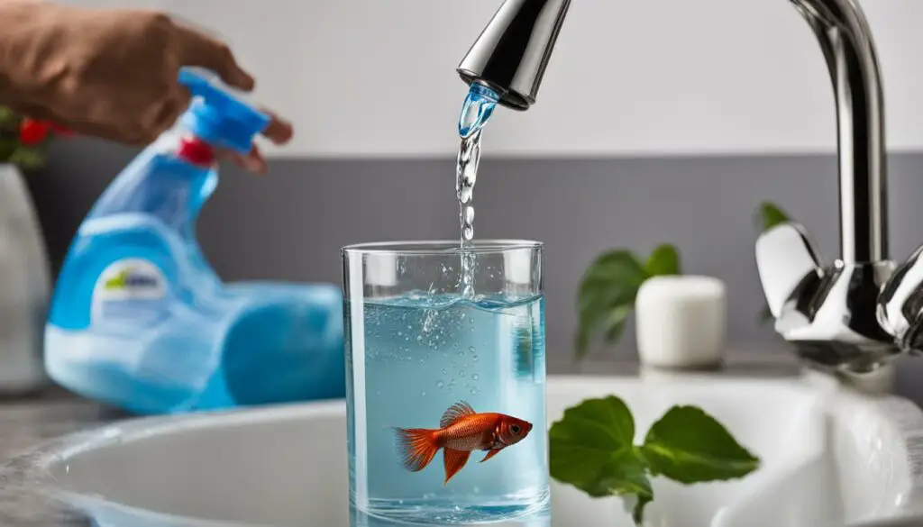 conditioning tap water for betta fish
