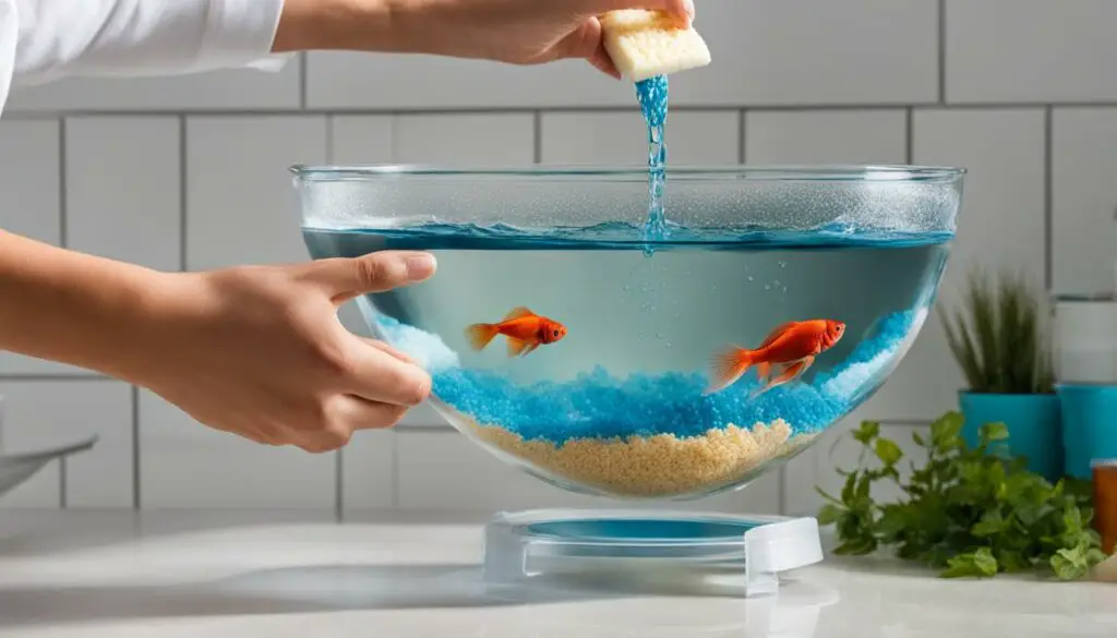 step-by-step betta fish bowl cleaning