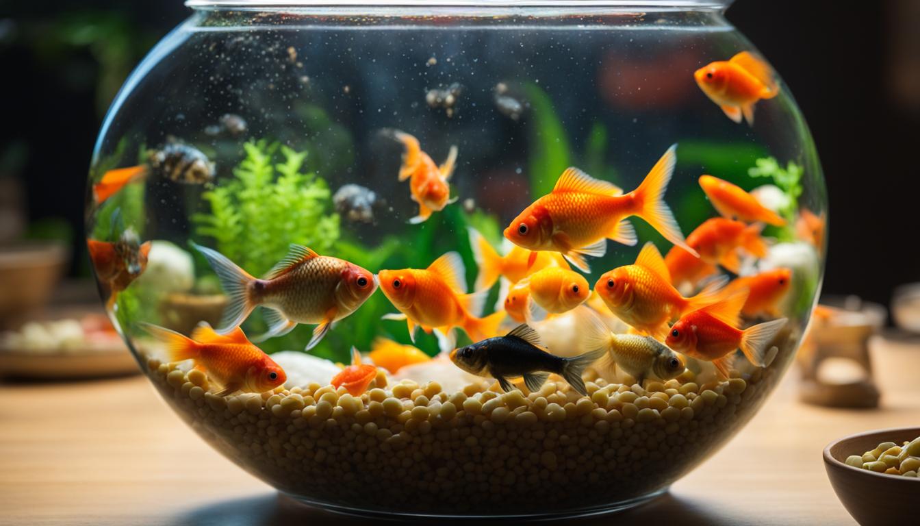 are fish flakes bad for goldfish