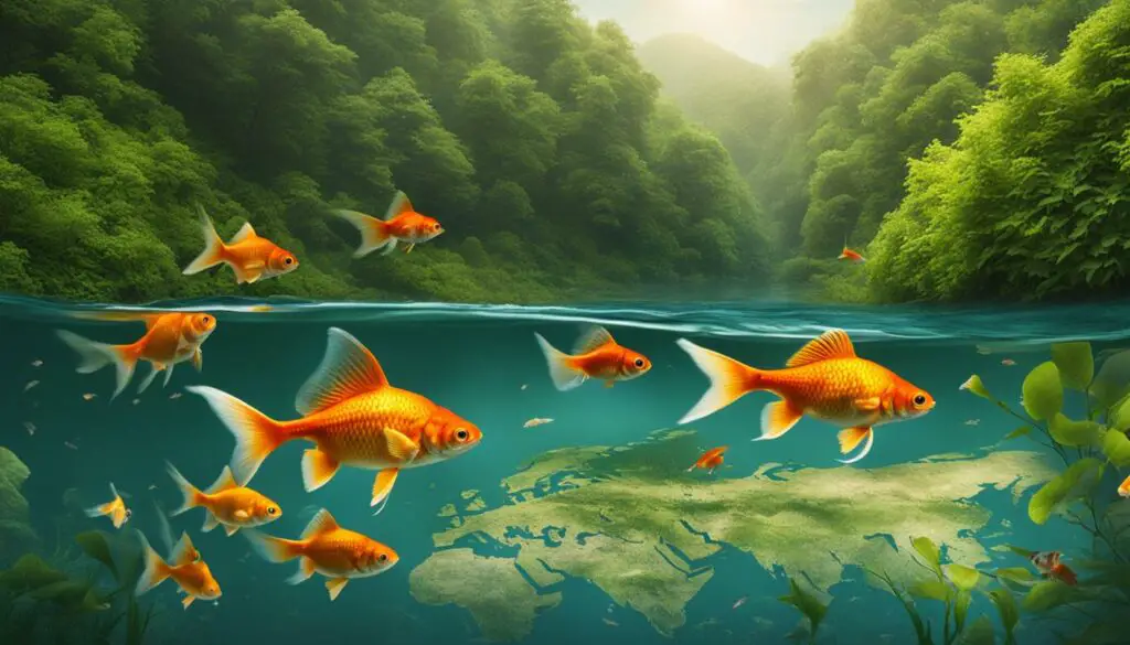 goldfish as non-native species