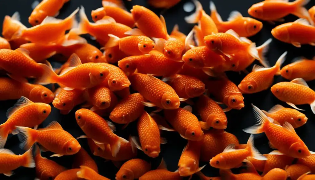 goldfish food