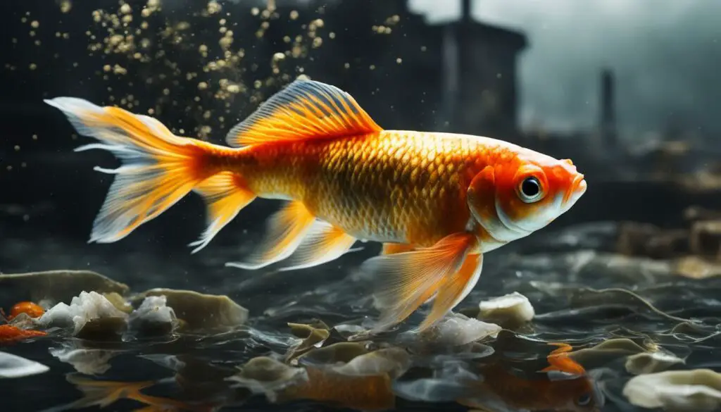 potential dangers of colored goldfish