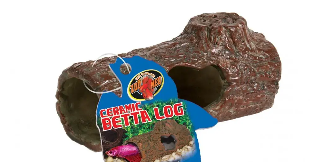 ceramic log for betta fish