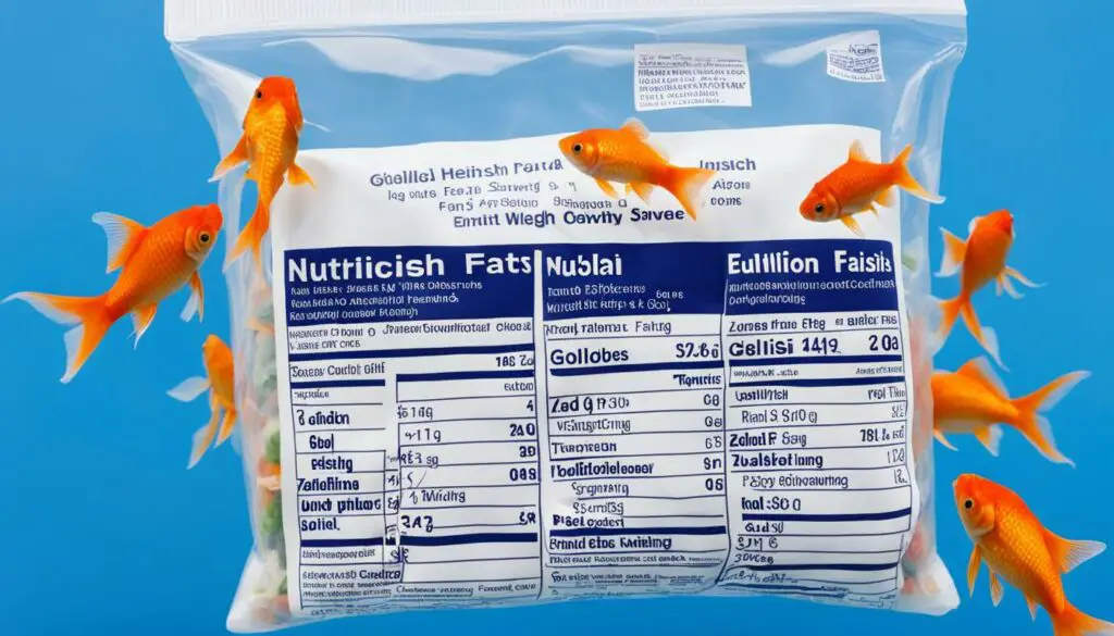Goldfish Bag Labeling and Nutritional Information