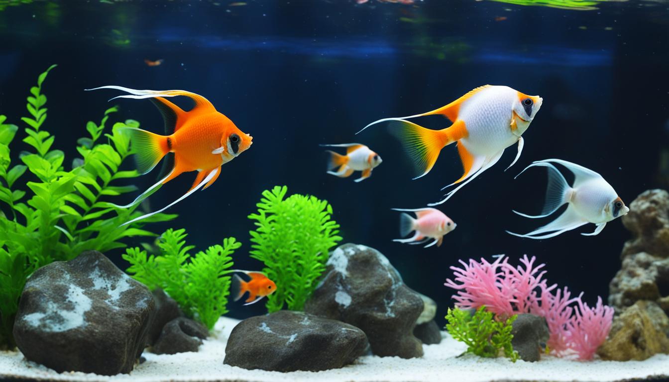 Can Angelfish Live With Goldfish 