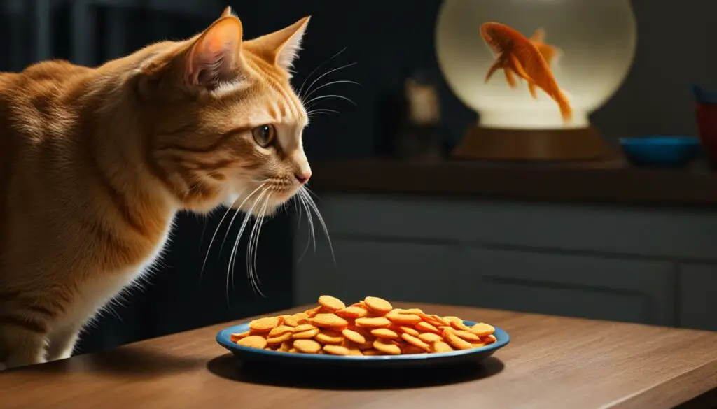 can goldfish crackers kill cats