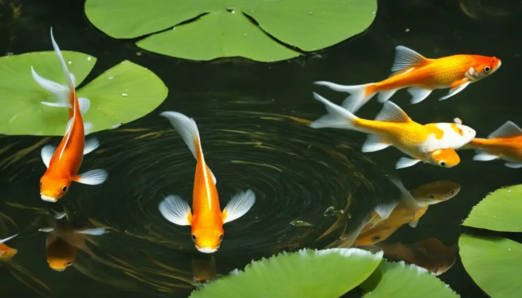 goldfish as food for cats and wild birds
