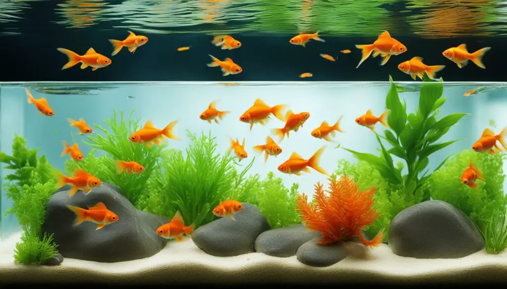 goldfish community tank