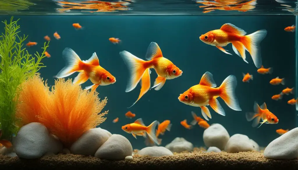 goldfish per gallon ratio