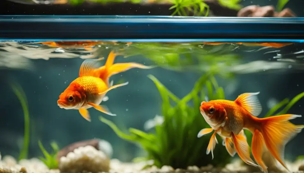goldfish tank aggression