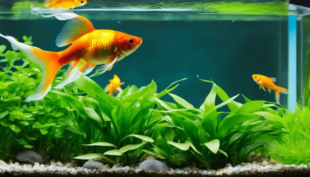 goldfish tank maintenance