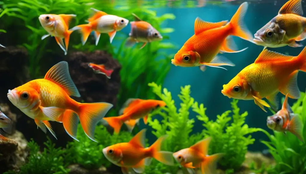 goldfish tank mates