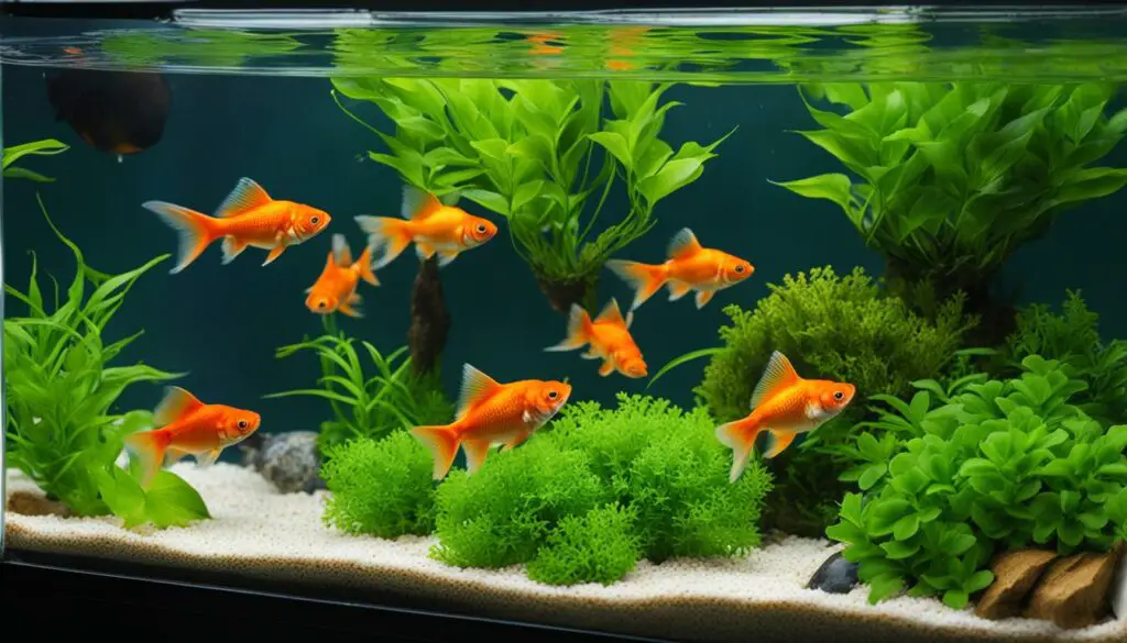 goldfish tank size