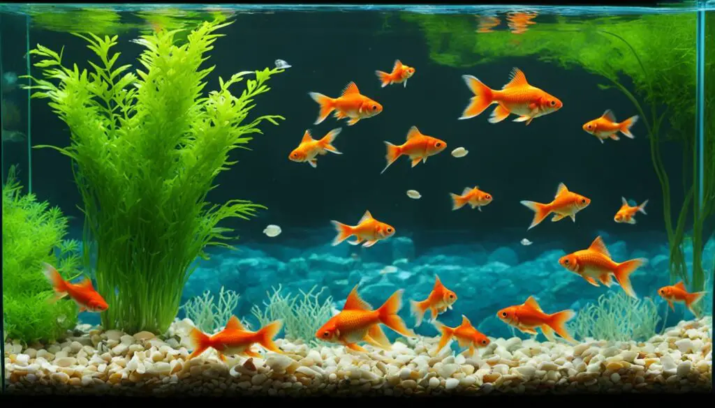 goldfish tank size