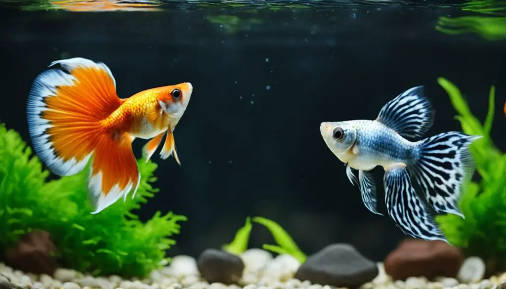guppy and goldfish tank compatibility