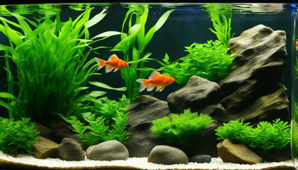 maintaining water quality for goldfish