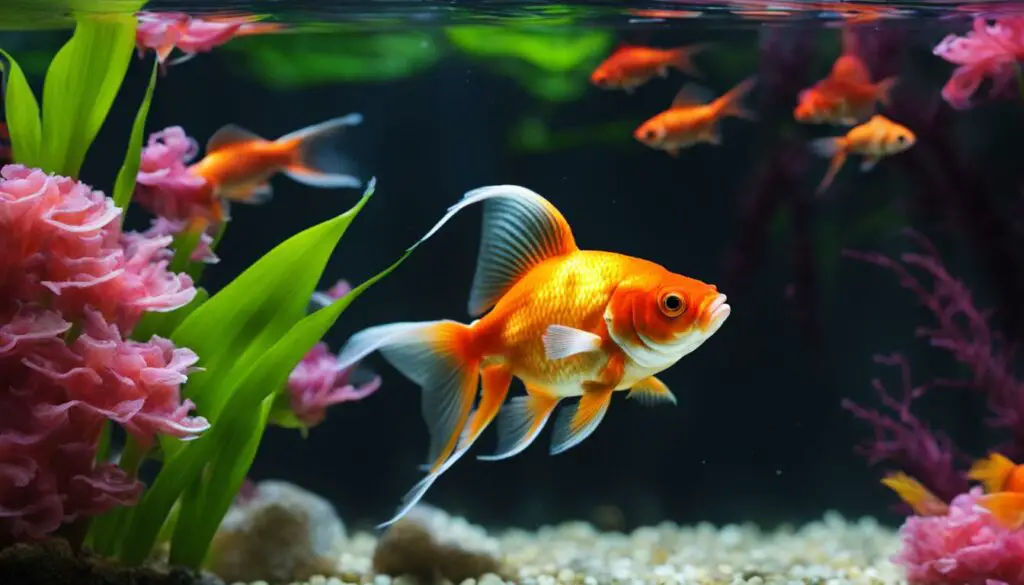 space requirements for goldfish
