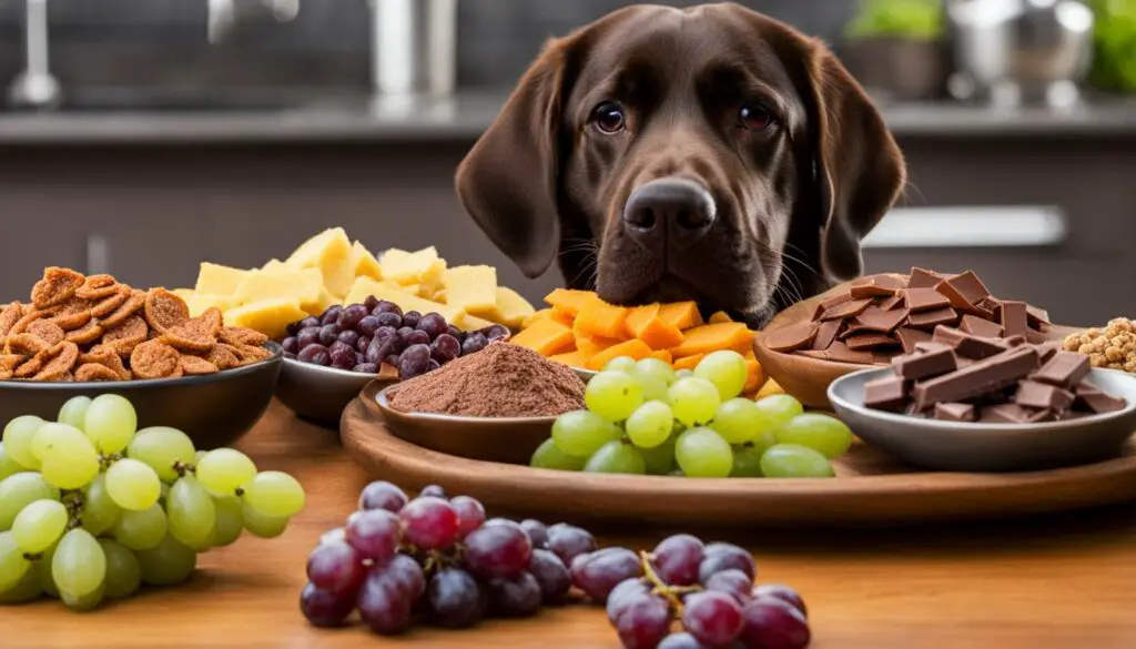 toxic snacks for dogs