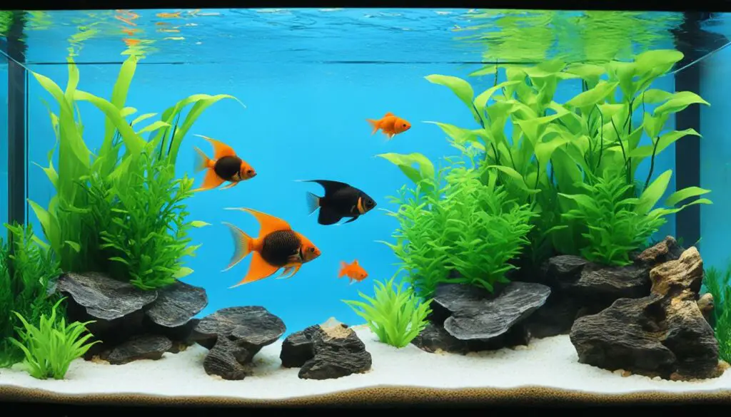 water conditions for angelfish and goldfish