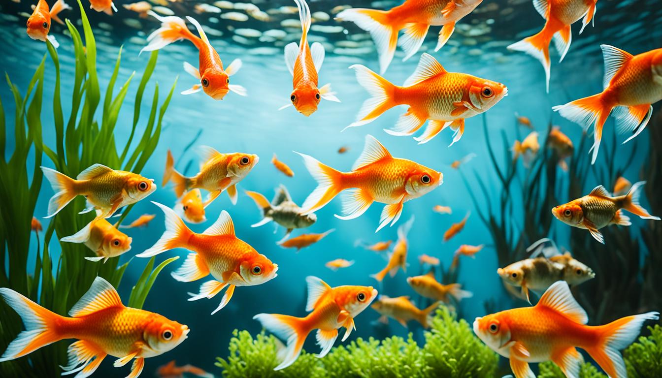 Goldfish Behavior: Why Are They Chasing Each Other? - Goldfish Behavior In Tanks With High Density