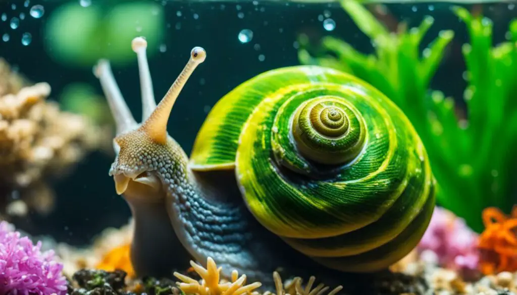 aquatic snail diet