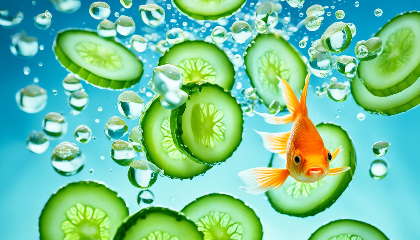 can goldfish eat cucumber