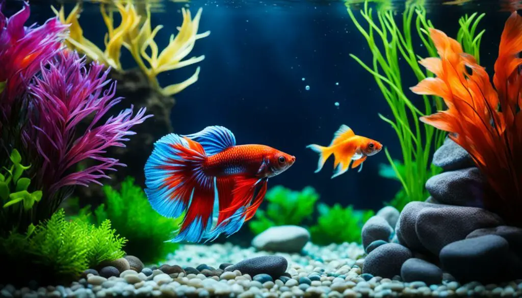 compatibility between betta fish and goldfish