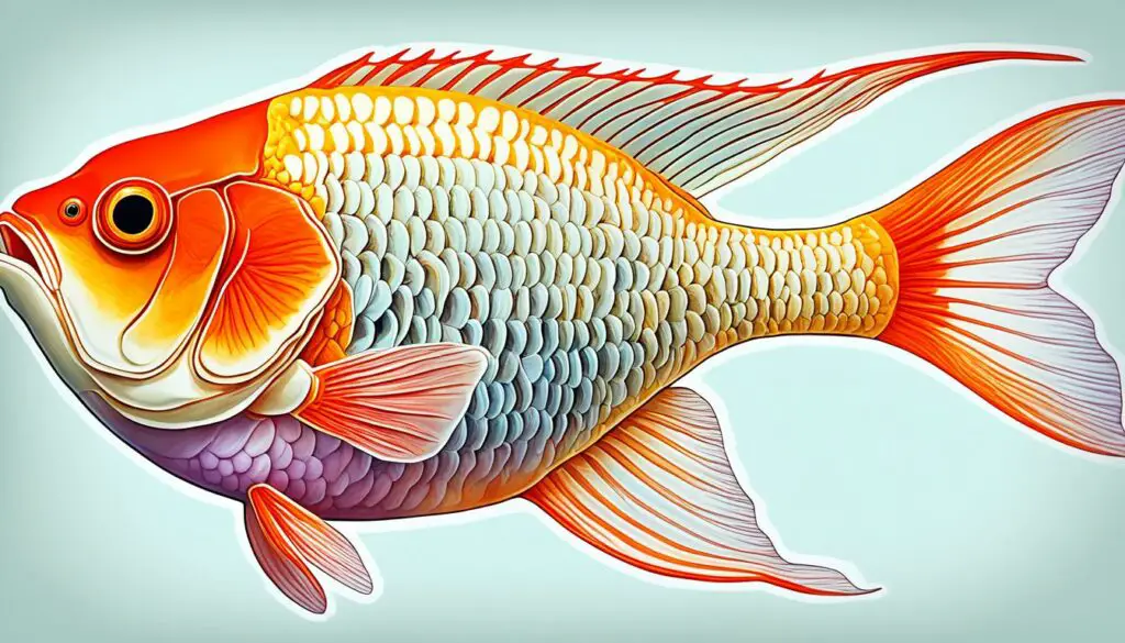 goldfish internal organs
